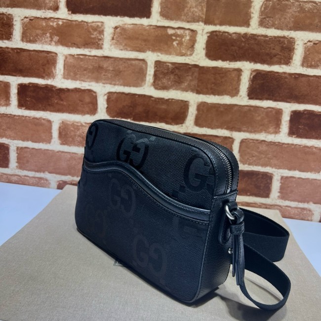 Gucci Messenger bag with Interlocking G 675891 black