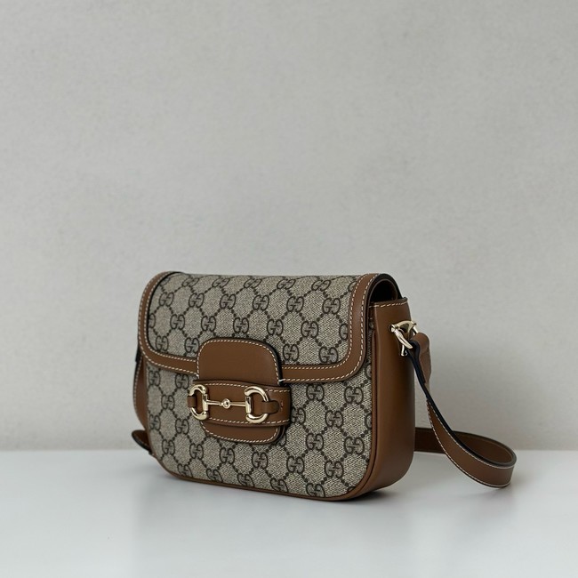 Gucci small shoulder bag 815205 brown