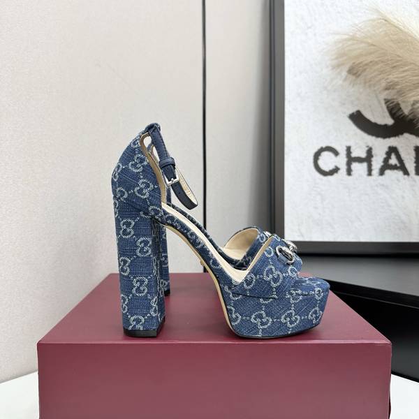 Gucci Shoes GUS00878 Heel 13CM