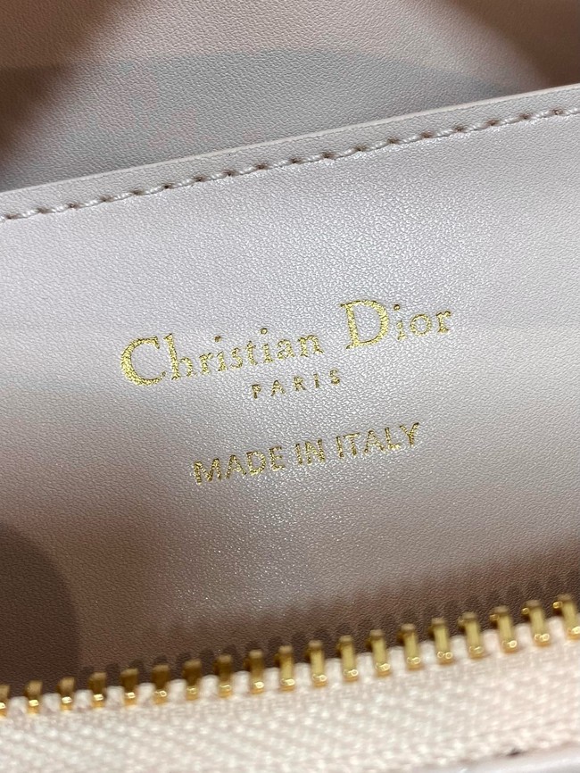 Dior Medium D-Dream Bag Macrocannage Lambskin M6323UU pink