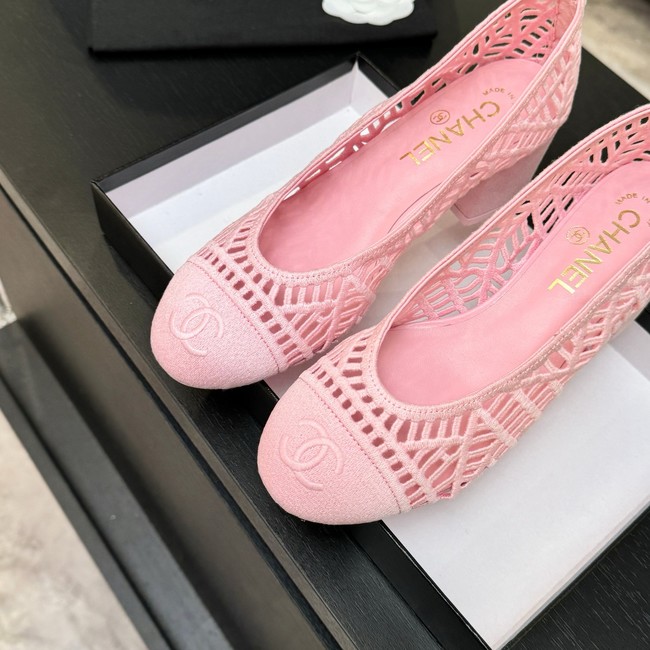 Chanel Embroidered Cotton Ballet shoes 69878-2
