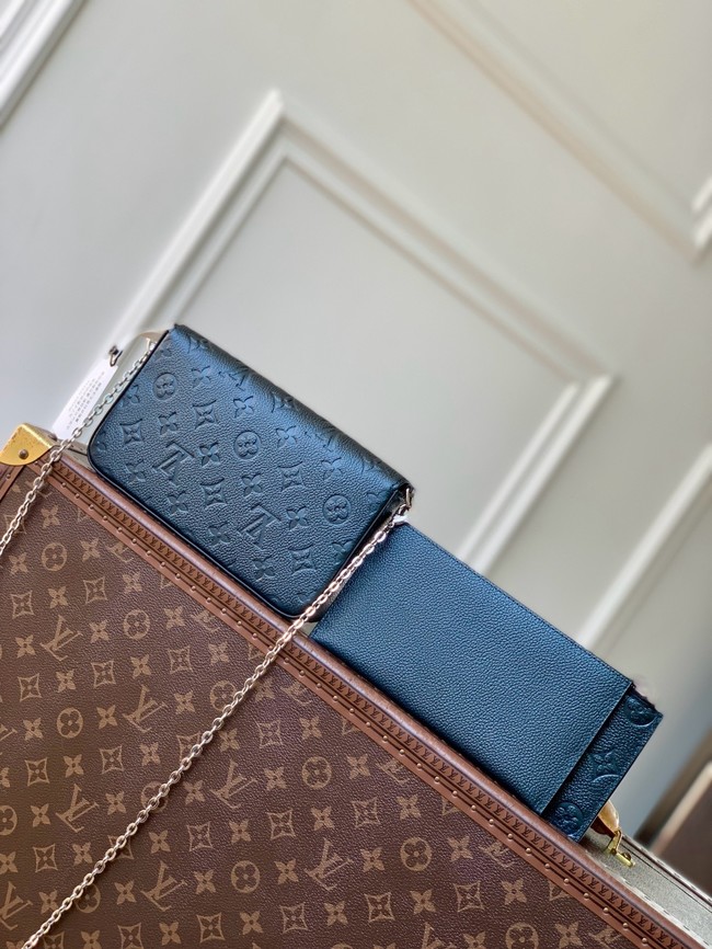 Louis Vuitton Felicie Pochette M27048 Pearly blue