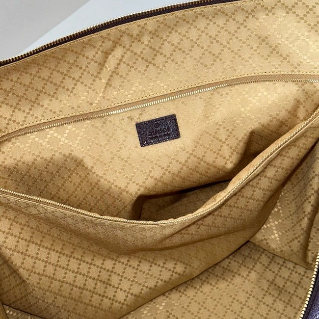 Gucci Hobo Top Handle Bag 864485 dark brown