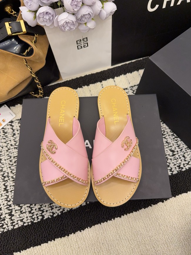 Chanel Calfskin Mules 69889-2