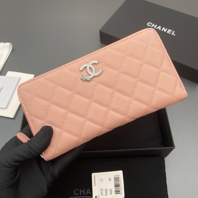 Chanel Classic Zipped Wallet 3726 pink