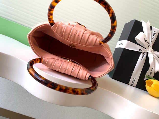 CHANEL Small Hobo Bag AS6022 pink