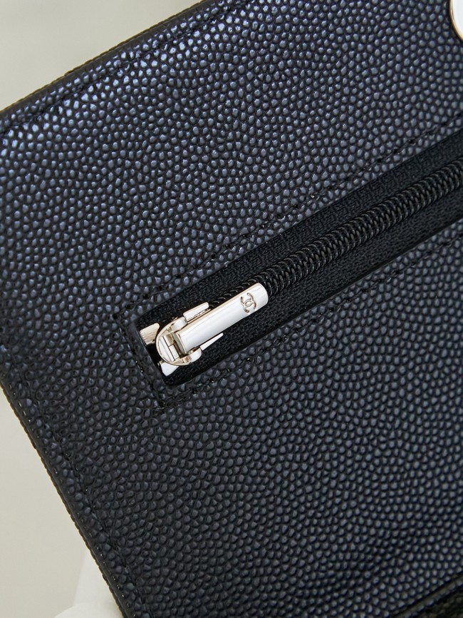 CHANEL Wallet On Chain AP3723 black