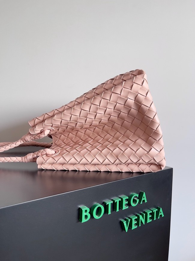 Bottega Veneta Parachute 826212 pink& Brass finish