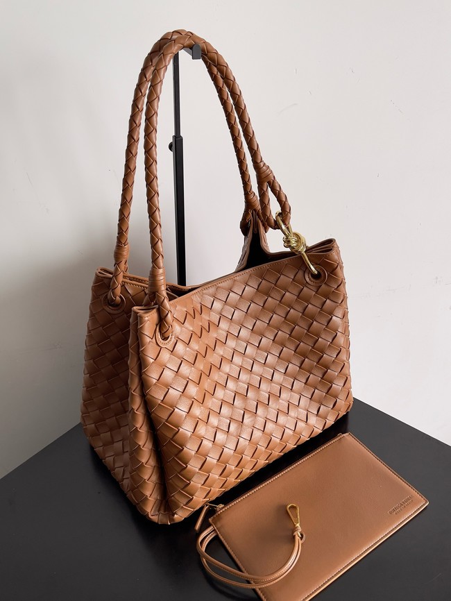 Bottega Veneta Parachute 826212 Natural&Brass finish