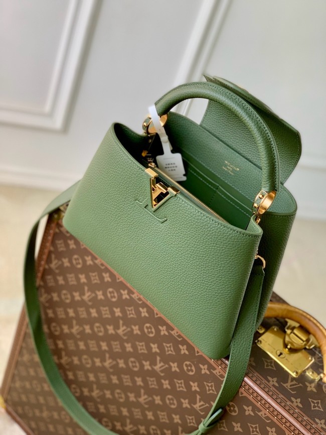 Louis Vuitton Capucines MM M25474 Dark Khaki