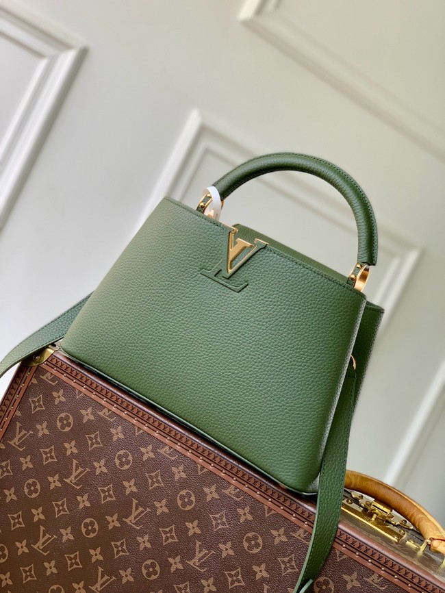 Louis Vuitton Capucines MM M25474 Dark Khaki