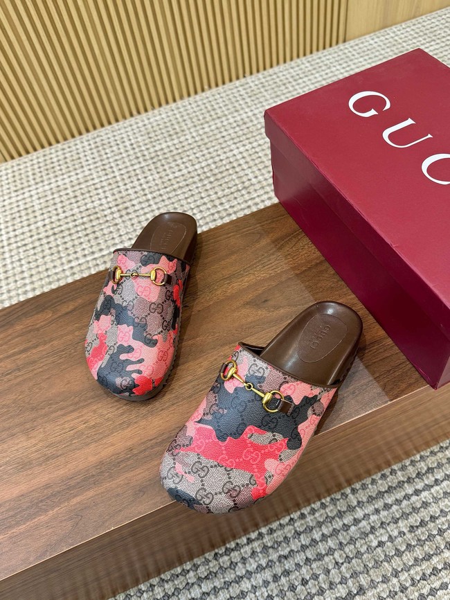 GUCCI Womens platform slide sandal 87185-5