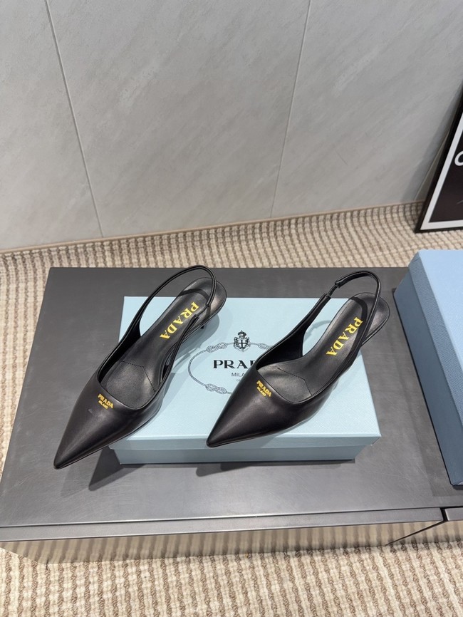Prada leather slingback pumps 1I901M-8