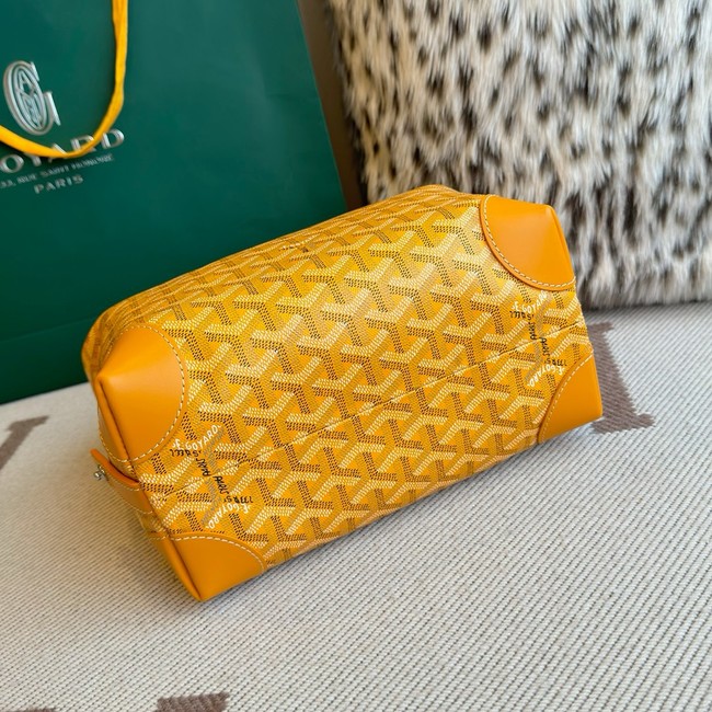 Goyard Bowling 25 Wash bag N025 yellow