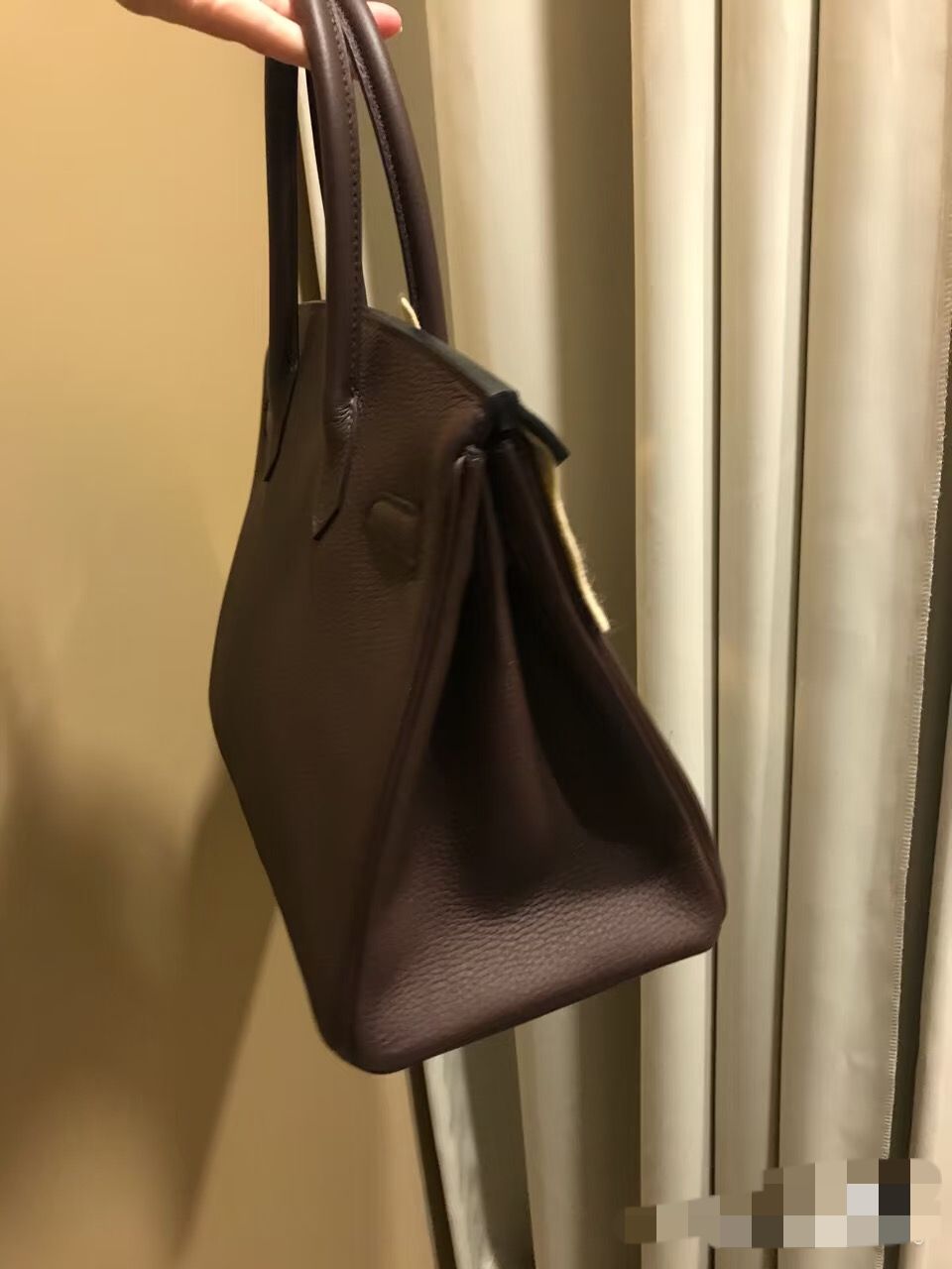 Hermes Original Togo Leather HB30O Coffee Hermes Original Togo Leather HB30O Coffee