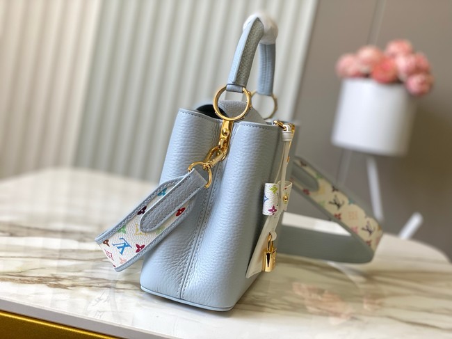 Louis Vuitton NEW LV x TM Capucines M28338 blue