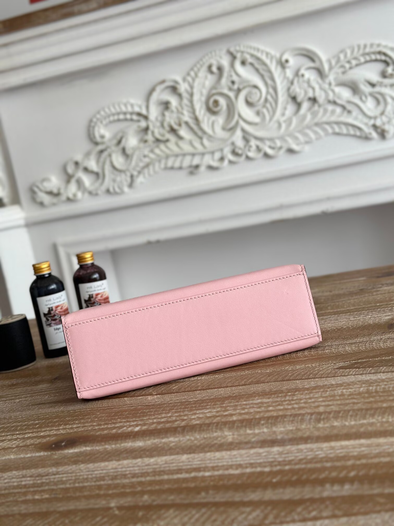 Hermes Original Swift Leather Mini Kelly K22CM H23560 Light Pink Hermes Original Swift Leather Mini Kelly K22CM H23560 Light Pink