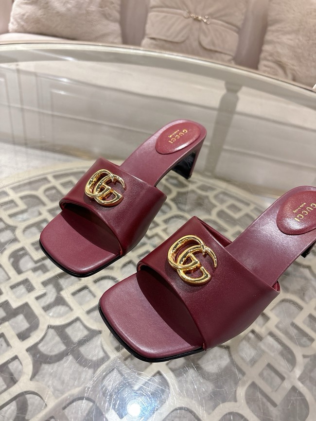 GUCCI Womens slide sandal with Horsebit 21075-6