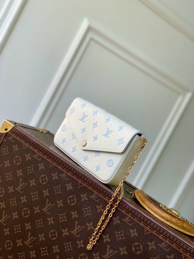 Louis Vuitton Pochette Felicie M28127 blue