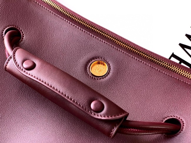 Loewe Large soft calfskin leather Madrid bag 9148 Burgundy