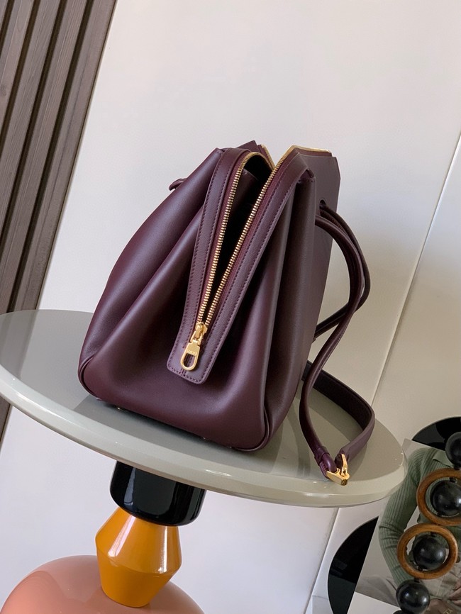 Loewe Large soft calfskin leather Madrid bag 9148 Burgundy
