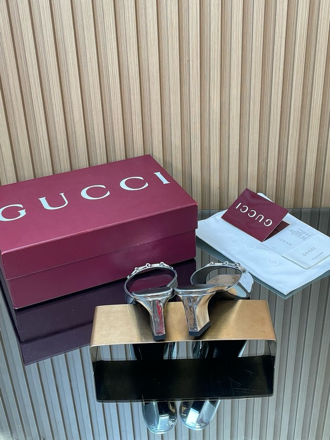 Gucci Womens slide sandal with Horsebit 55706-2