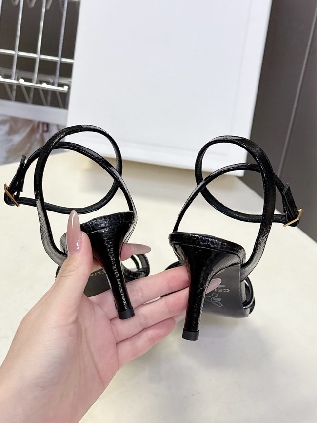 CELINE SOIR SANDAL IN LAMBSKIN 55738-6