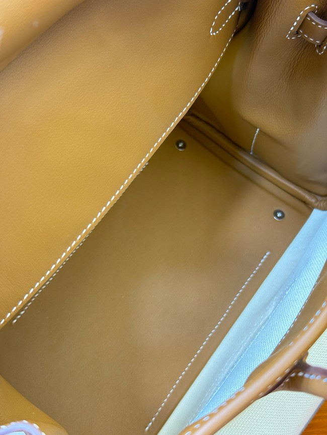 Hermes Birkin Toile & Cuir H6987-11