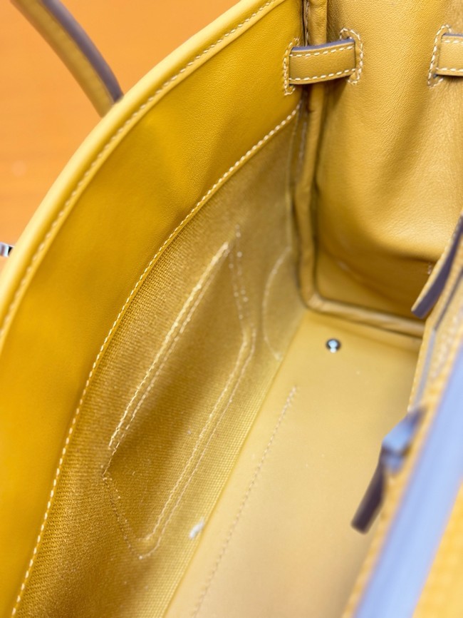 Hermes Birkin Toile & Cuir H6987-5