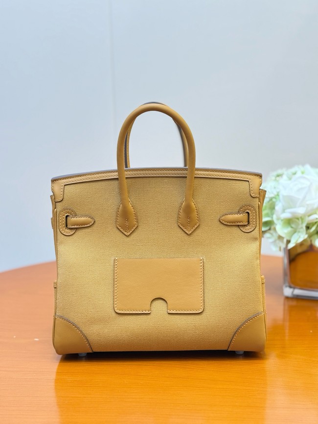 Hermes Birkin Toile & Cuir H6987-5