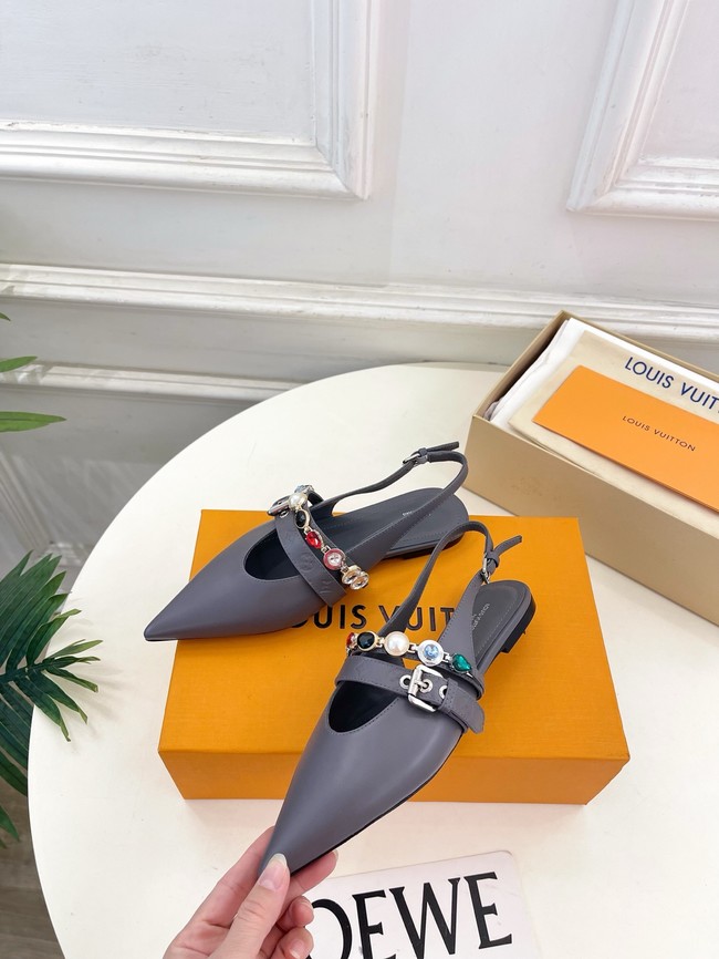 Louis Vuitton Vibe Slingback Flat Sandal  66897-5
