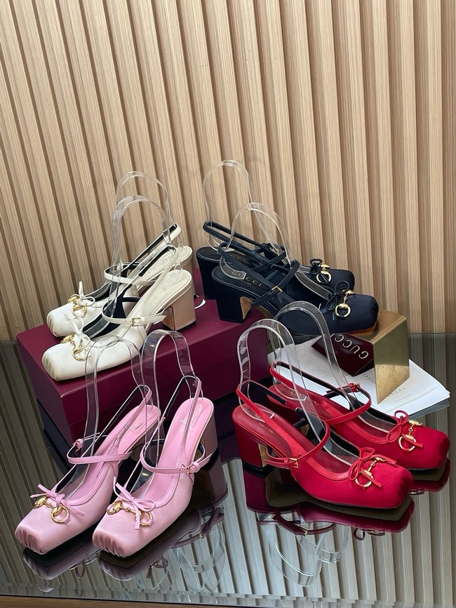 Gucci Womens slingback pump with Horsebit 66923-2