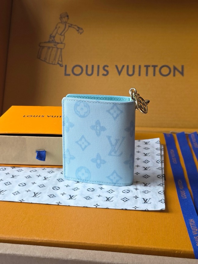 Louis Vuitton Charms Pocket Wallet M27679 light blue