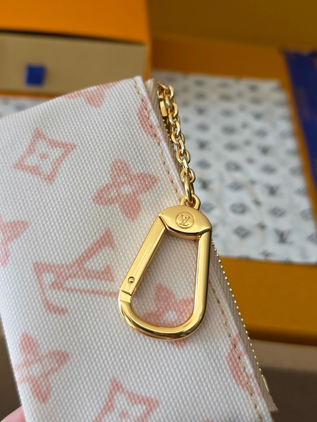 Louis Vuitton Key Pouch M27674 Linen