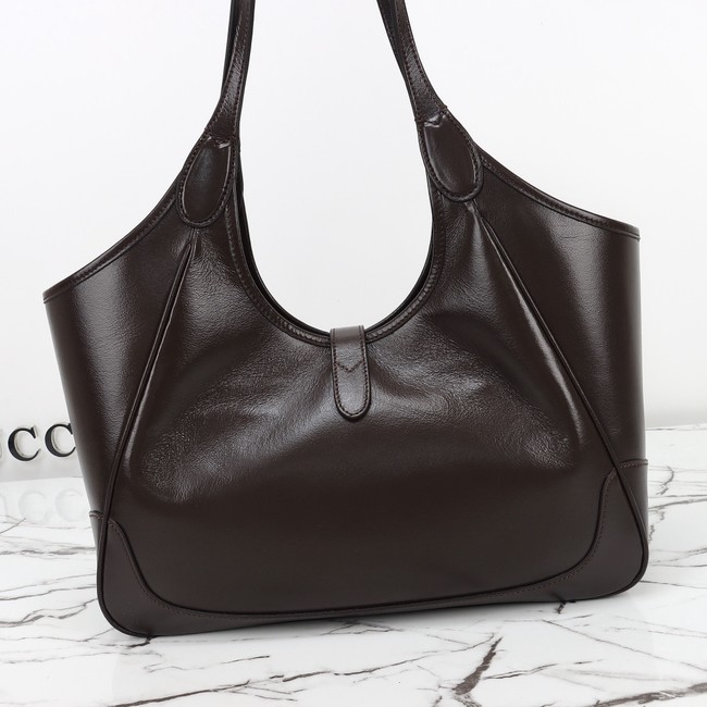 Gucci Mercato medium tote bag 866645 dark brown