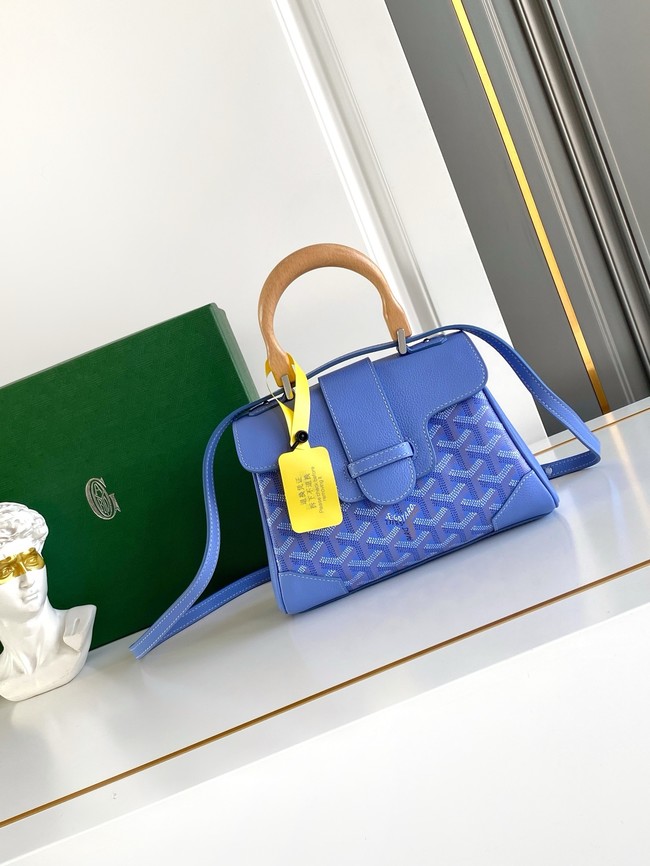 Goyard Saigon Soft Mini Bag 7CL07P blue