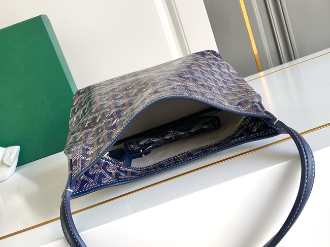 Goyard mini hobo 1CL03P dark blue