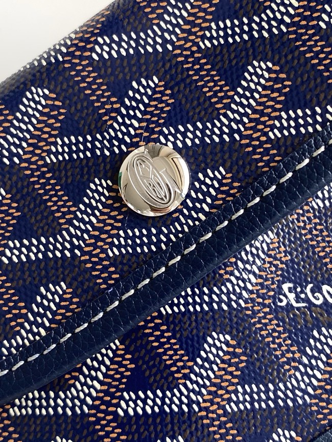 Goyard mini hobo 1CL03P dark blue