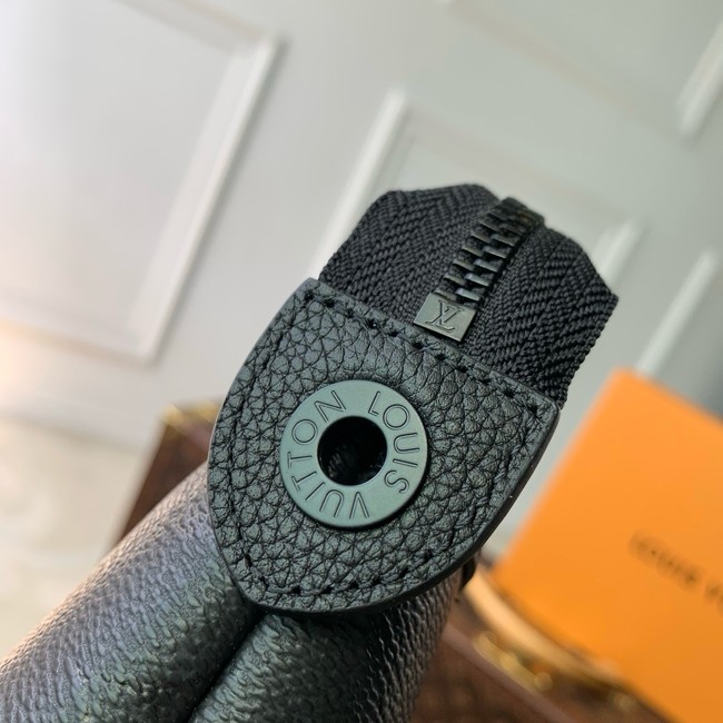 Louis Vuitton Pochette Voyage Souple M26741 black