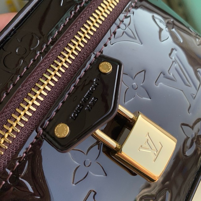 Louis Vuitton Monogram Vernis M28334 dark brown