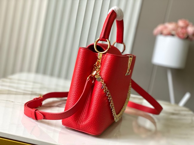 Louis vuitton Capucines BB M28197 red