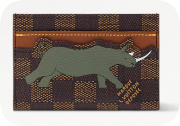 Louis Vuitton Double Card Holder x The Darjeeling Limited N40873