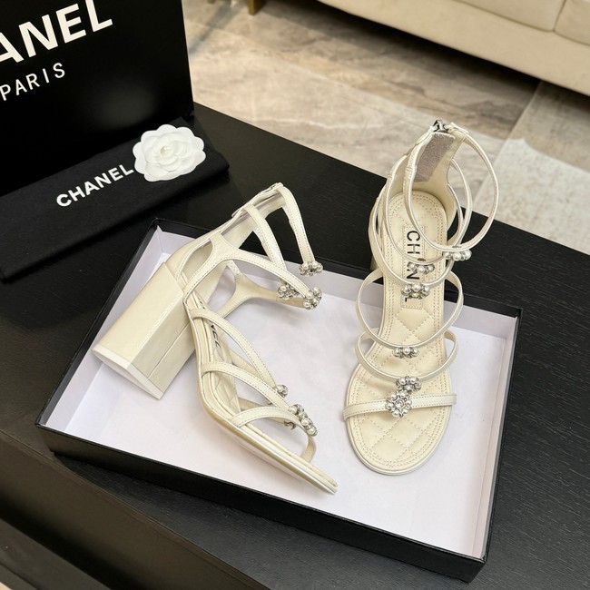 Chanel Sandals Laminated Lambskin 95mm G46999-4