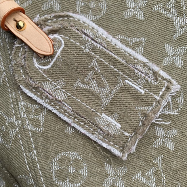 Louis Vuitton NEW Carryall Cargo PM M27623 Khaki Denim