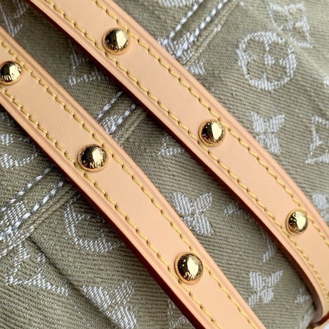 Louis Vuitton NEW Sunset M27210 Khaki Denim