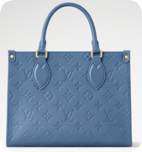 Louis Vuitton OnTheGo PM M28181 Blue Jean