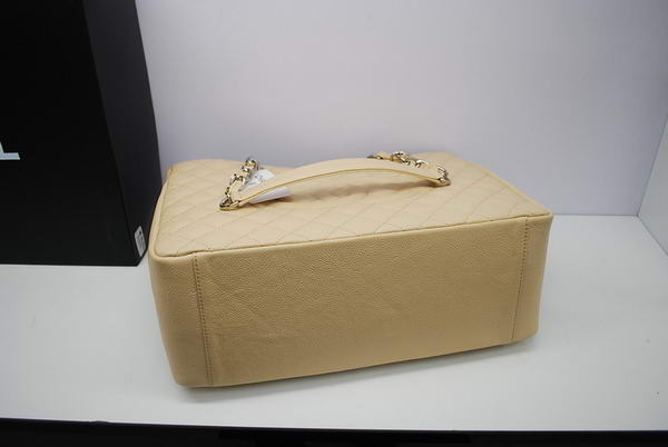 Hot Style Chanel GST Caviar Leather Coco Bag A36092 Cream Silver