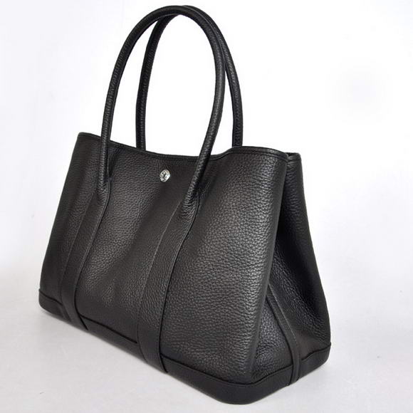 Hermes Garden Party 36CM Bag Clemence Black