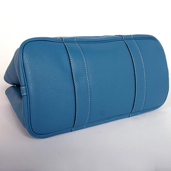 Hermes Garden Party 36CM Bag Clemence Blue