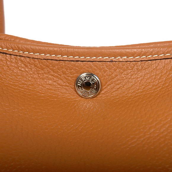 Hermes Garden Party 36CM Bag Clemence Camel